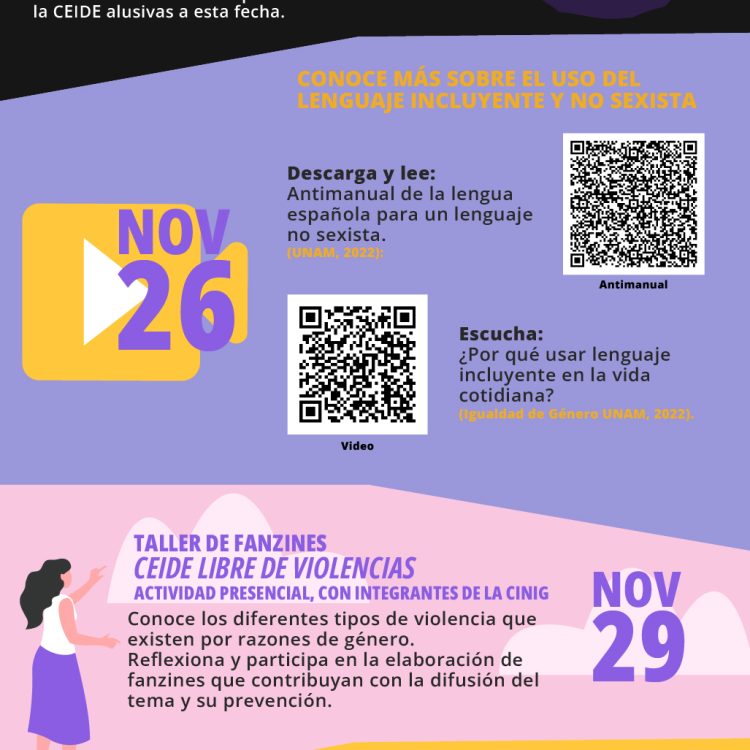 CInIG-CEIDE_16días activismo_25N
